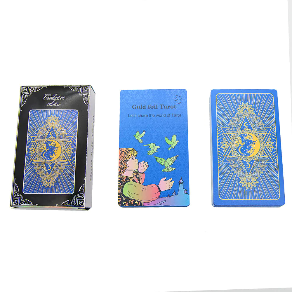 Waterproof PVC Tarot Card Set — Full Color Print Deck