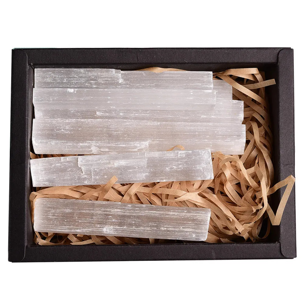 Crystal Heart Collection — Healing Stone Gift Set