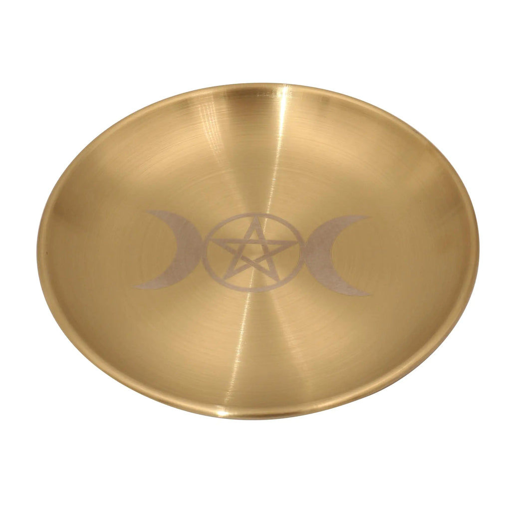 Triple Moon Offering Bowl