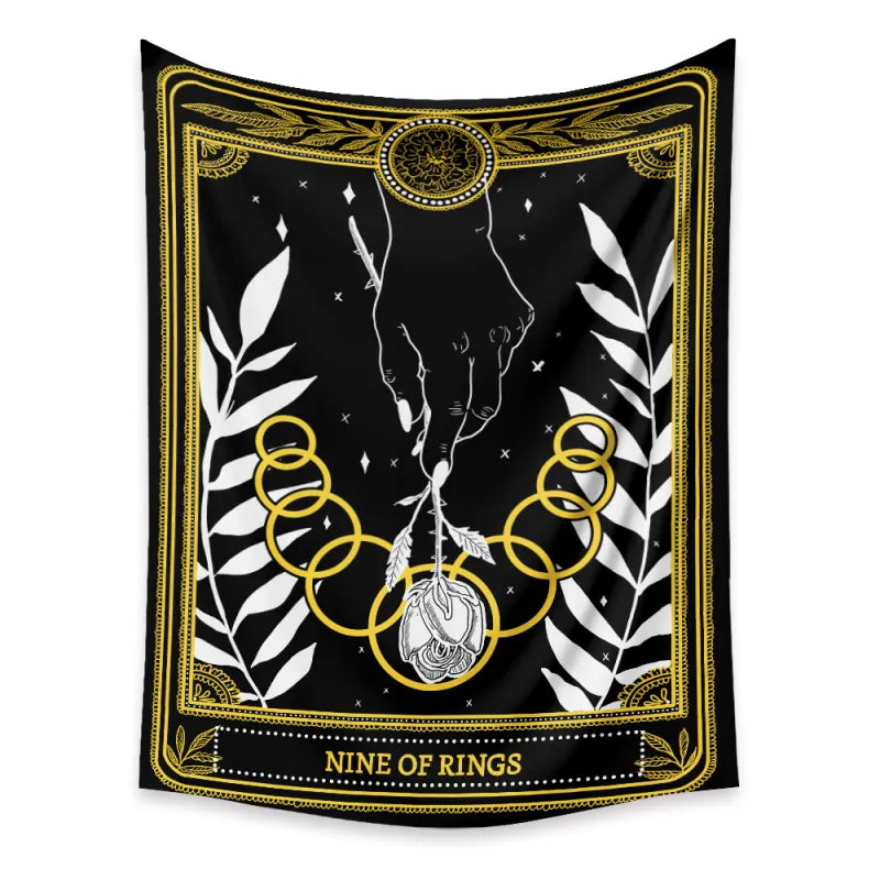 Le Tapestry — Eight of Rings Mystic Altar Cloth