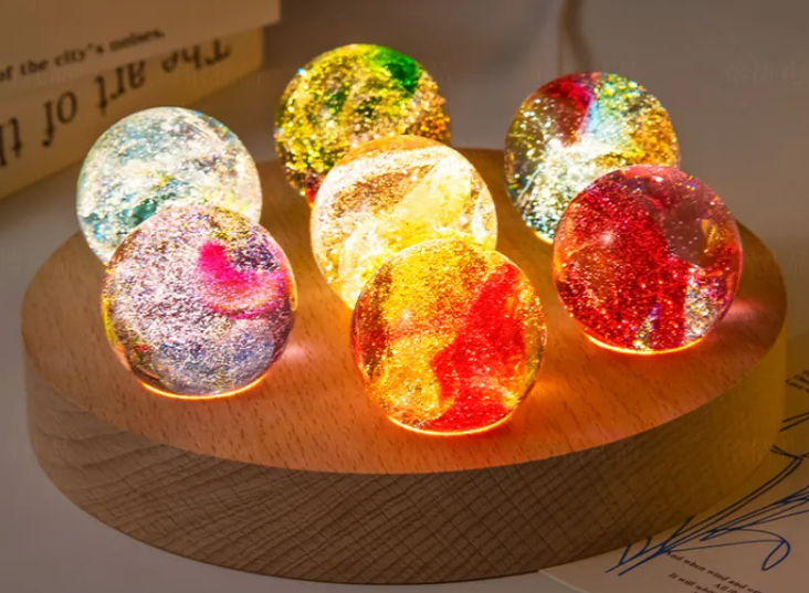 Le Orb — Luminous Crystal Ball Altar Lamp