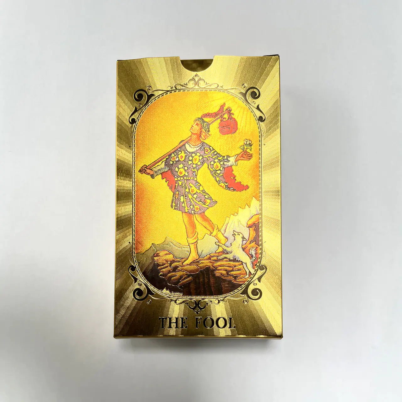 Wholesale Waterproof Gold Foil Tarot Cards Set