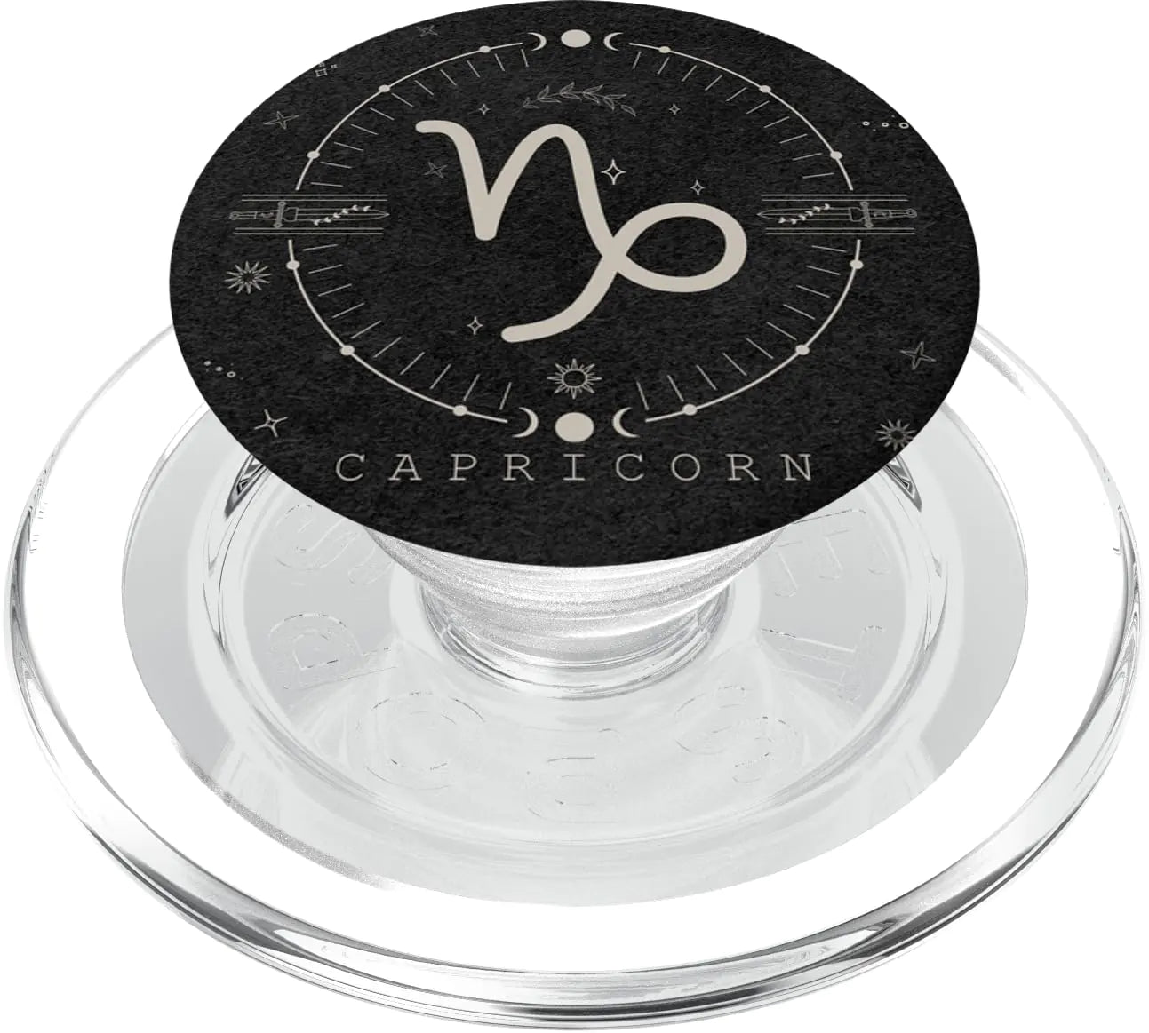 Capricorn Zodiac PopSocket | Celestial Constellation Phone Grip | Aesthetic Astrology MagSafe Holder