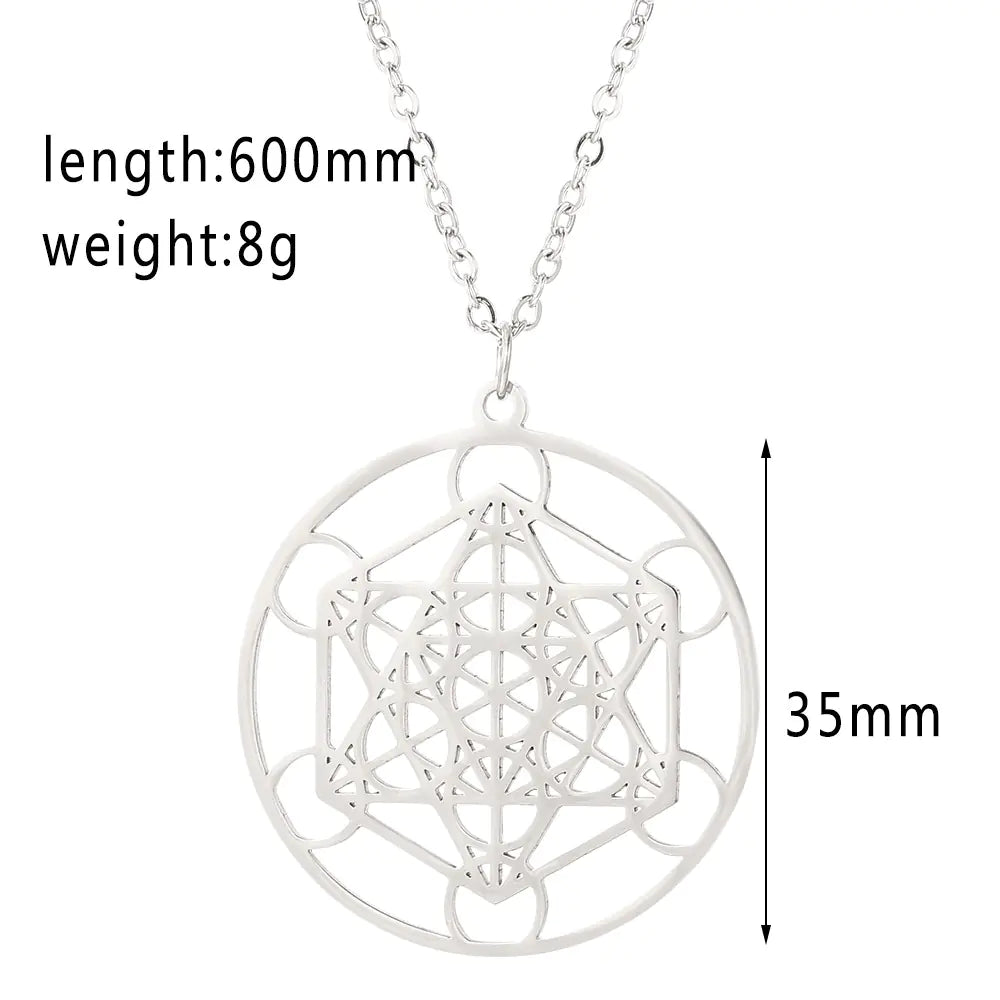 Supernatural Moon Goddess Necklace - Stainless Steel Pendant