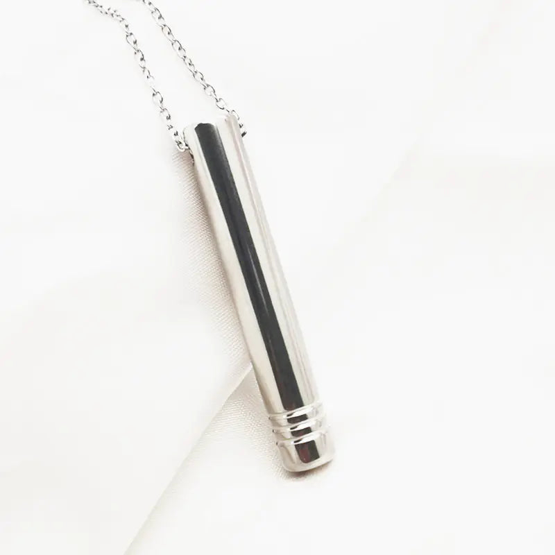 Breathing Necklace for Anxiety Relief | Mindful Meditation Pendant | Stress & Panic Attack Tool | Calming Breathwork Jewelry