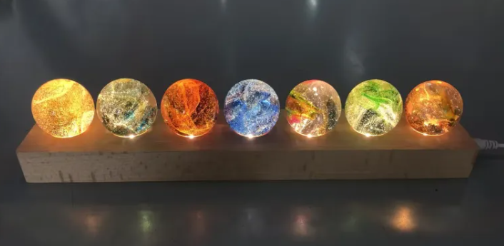 Le Orb — Luminous Crystal Ball Altar Lamp