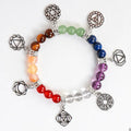Natural Crystal Chakra Bracelet