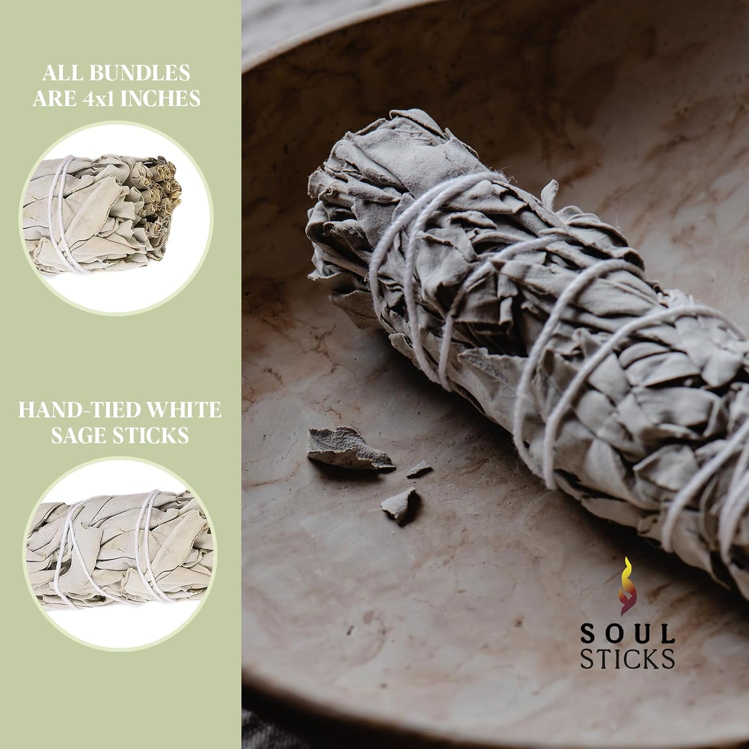 White Sage Smudge Bundle