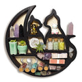 Crescent Moon Crystal Shelf