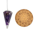 Amethyst Orgone Pendulum & Chakra Board