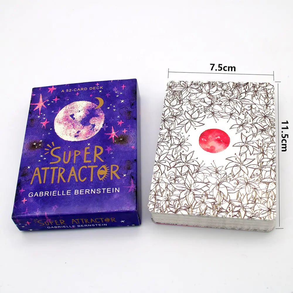 Mystical Purple Tarot Deck — 78-Card Celestial Set with Velvet Bag