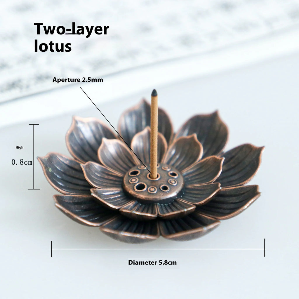 Lotus Bloom Incense Holder