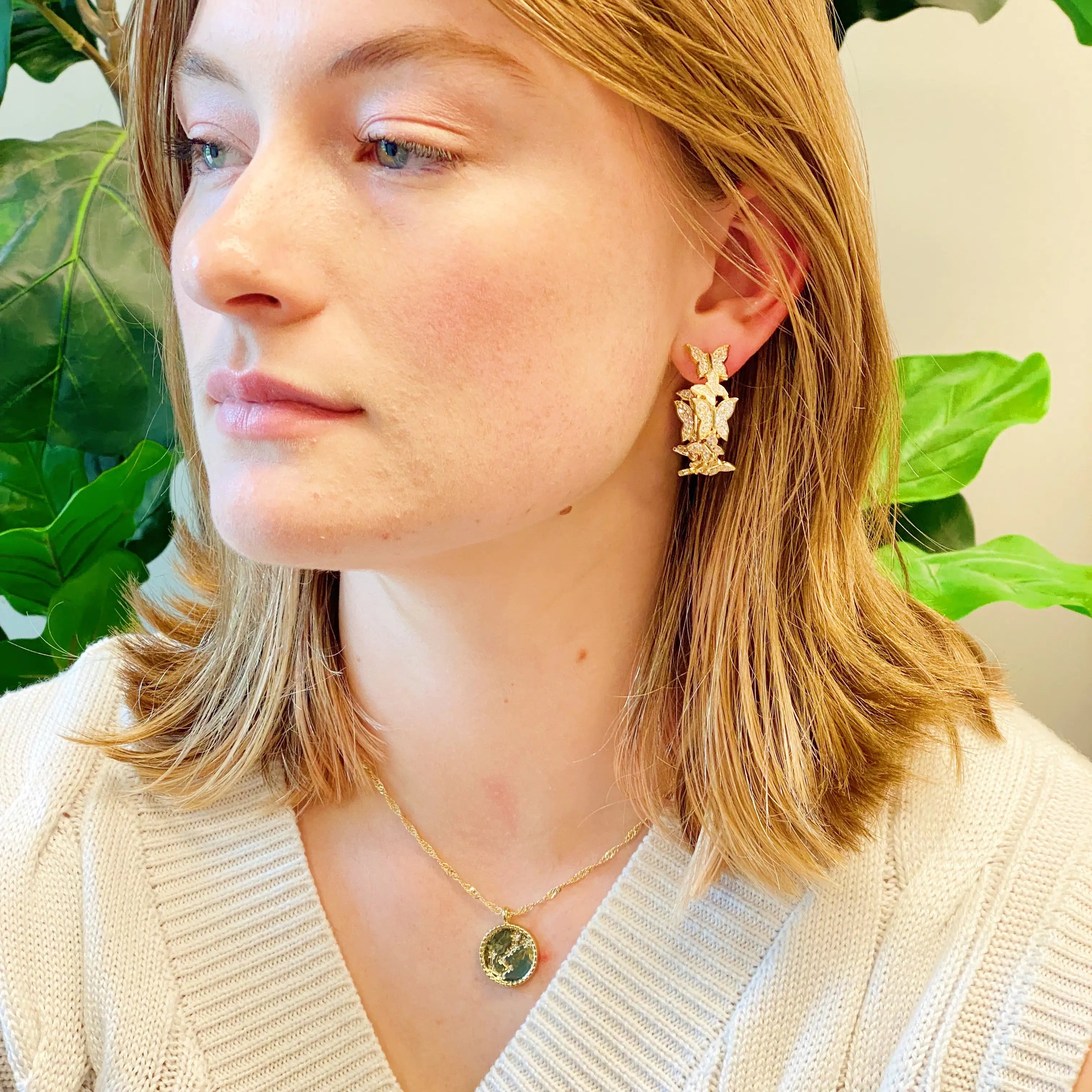 Zodiac Constellation Necklace | Gold-Plated Astrology Pendant | All 12 Signs Available | Celestial Jewelry