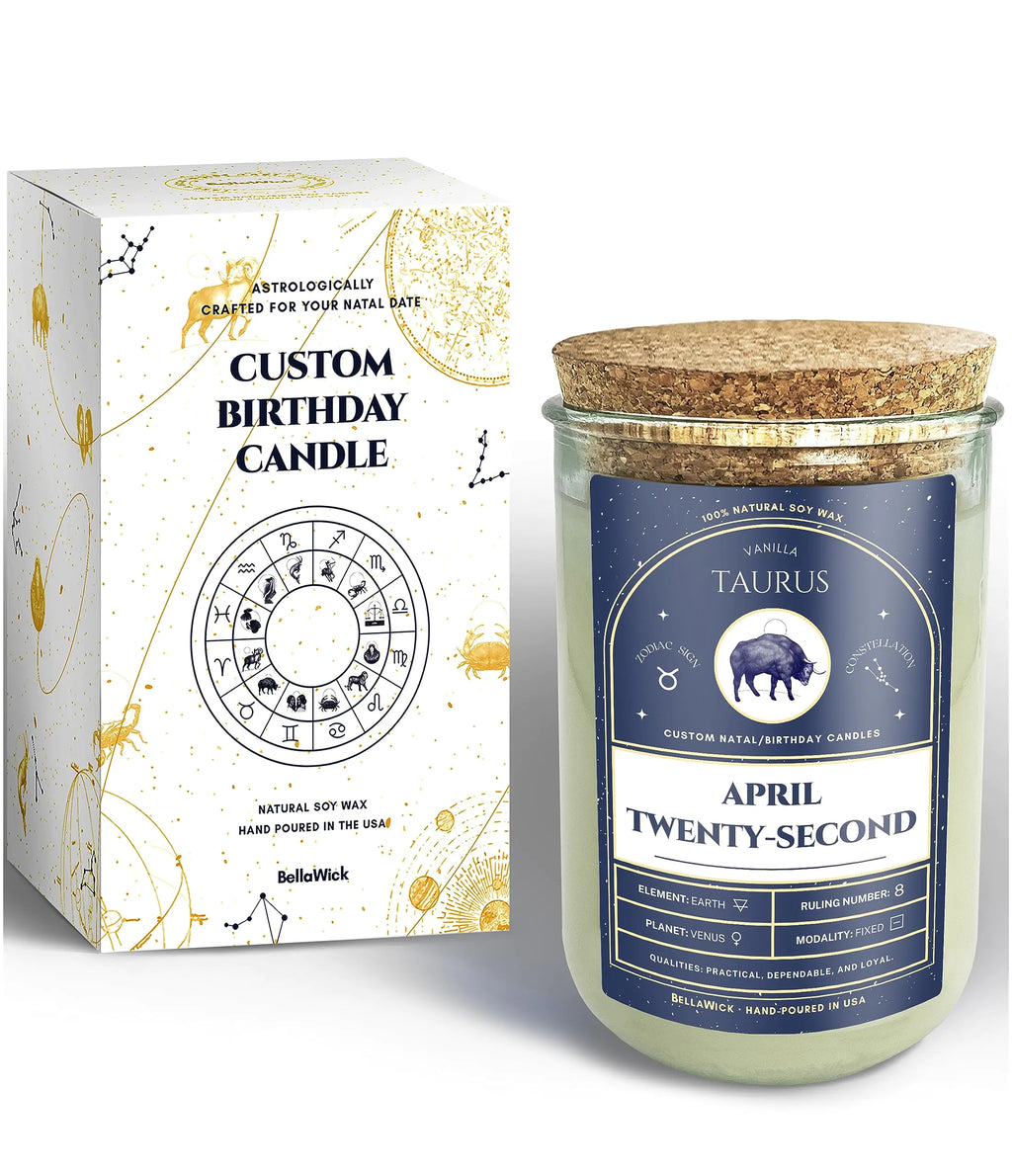 Birthdate Astrology Candle