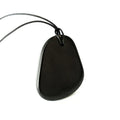 Karelian Heritage Shungite Stone Necklace | Authentic Shungite Pendant Formless | Shungite Jewelry for Chakra Balancing Root Chakra Crystal Healing Spiritual | Shungite Personal Protection Necklace PE74