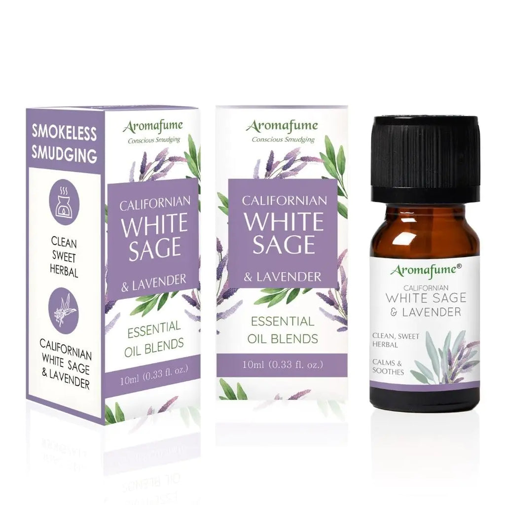 White Sage & Lavender Diffuser Oil Set