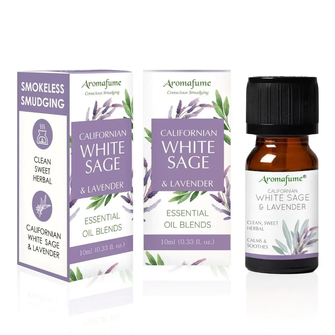 White Sage & Lavender Diffuser Oil Set