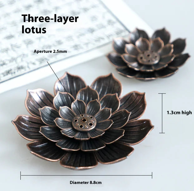 Lotus Bloom Incense Holder