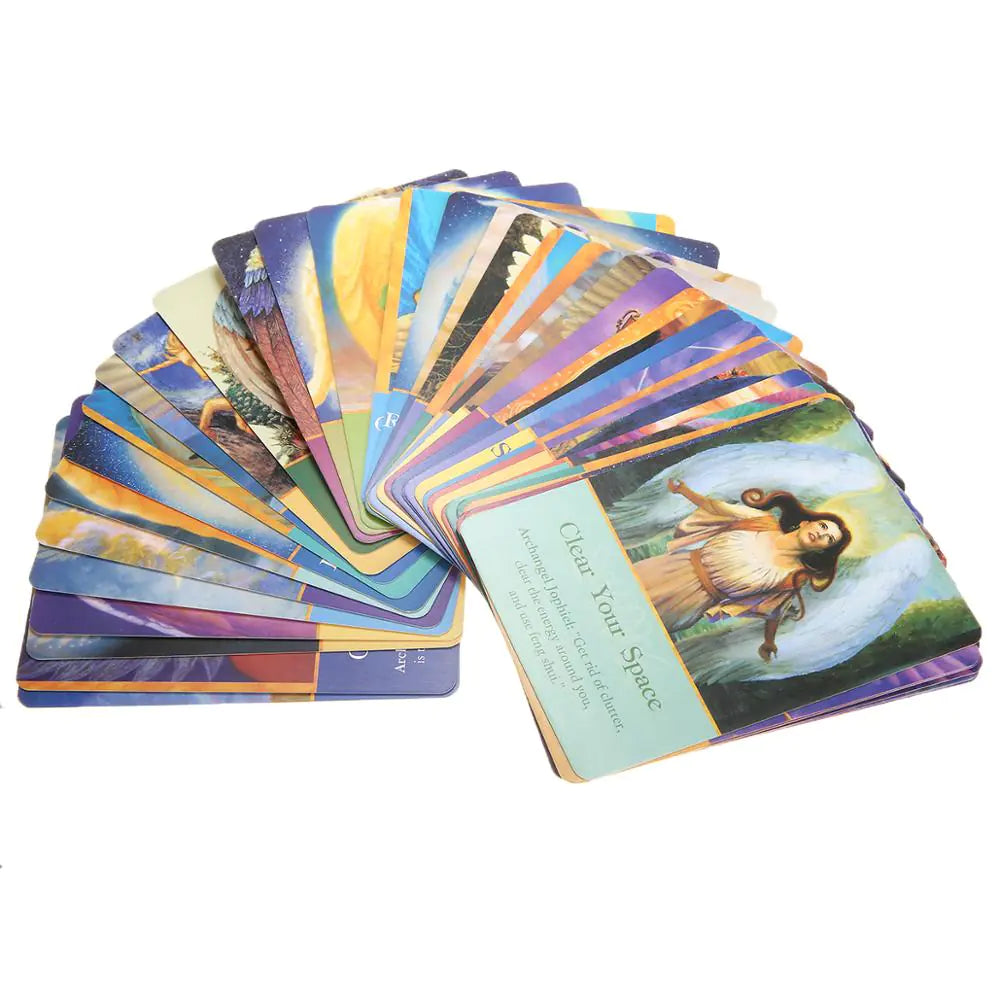 Archangel Oracle Cards Deck | Divine Guidance Tarot | Spiritual Intuition Cards | Angel Messages for Daily Readings