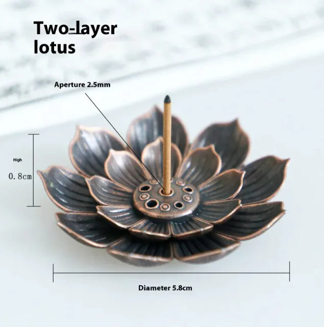 Lotus Bloom Incense Holder