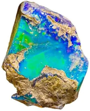 Opal Rough 8.2 Cts Natural Mix Ethiopian Raw Crystal Rock Gemstone for Jewelry Making Wire Wrapping DIY Healing Rings Crystals Pendants Wedding Gift