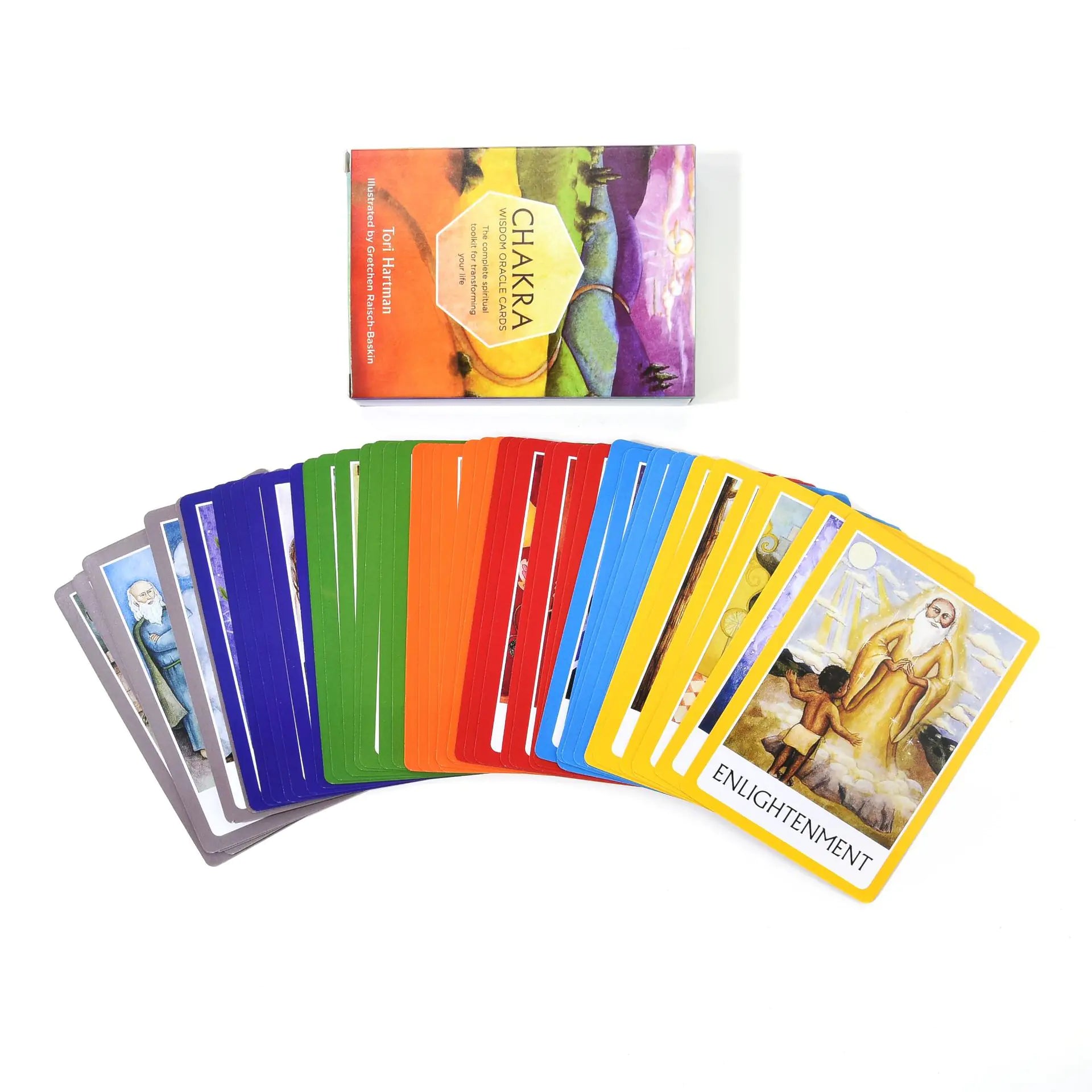 Chakra Wisdom Oracle Cards - Tarot Deck in English