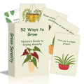 Plant Affirmation Cards for Women Balance — 52 Positive and Motivational Cards Double-Sided Daily Affirmation Cards Deck for Women Plant Lovers for Therapy Meditation Self-Care and Mindfulness
