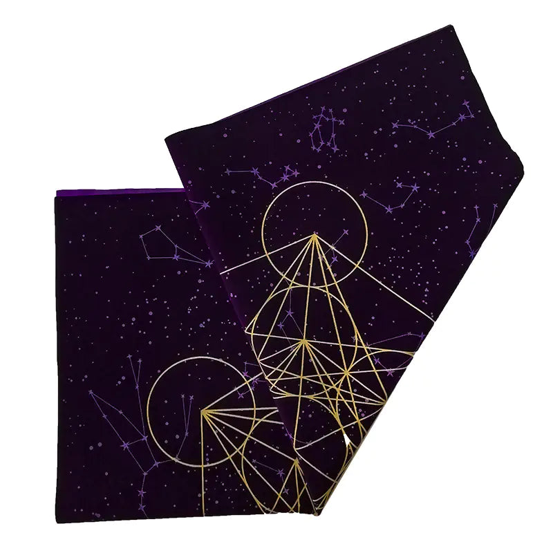 Metatrone's Cub Crystal Grid Altar Cloth (In Stock)