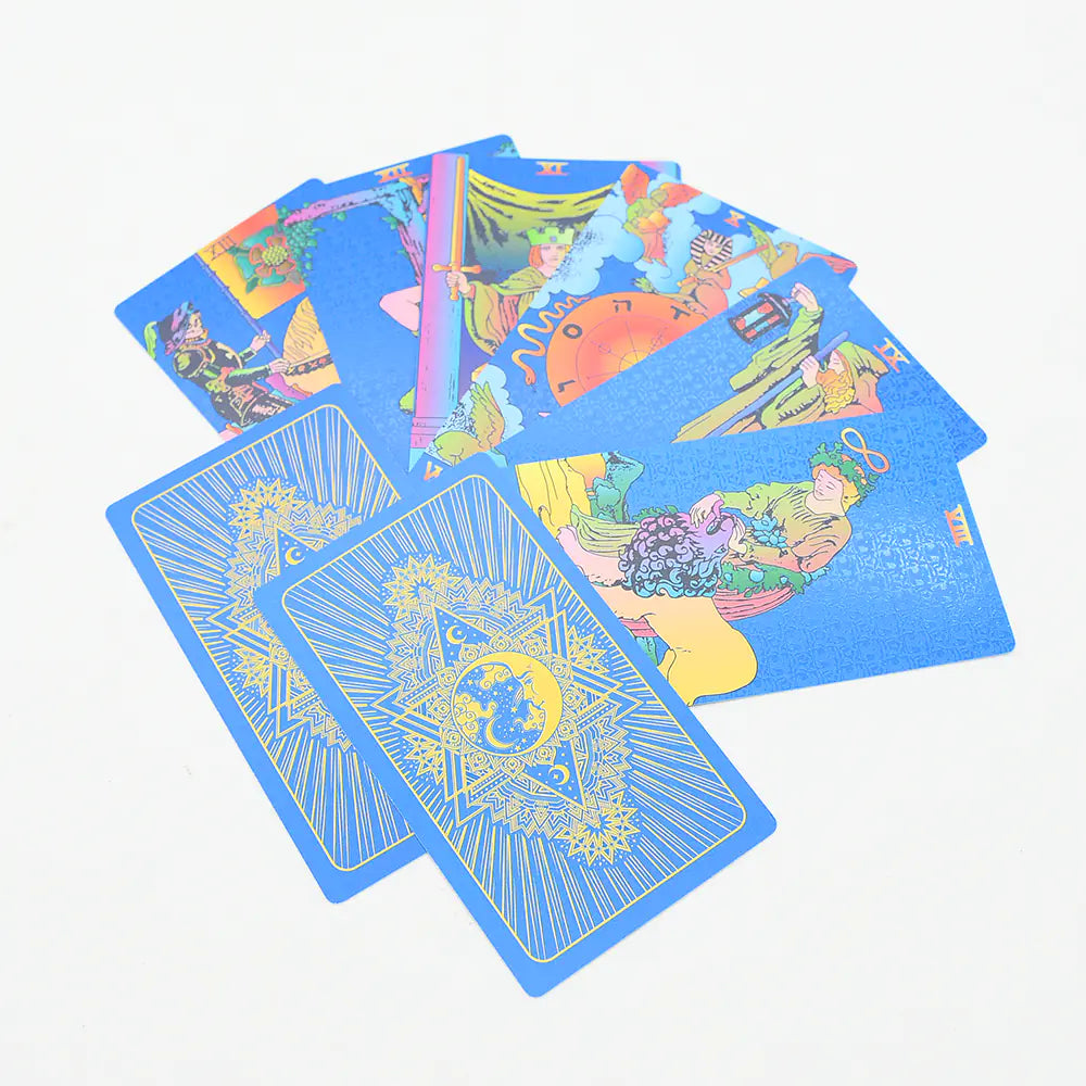 Waterproof PVC Tarot Card Set — Full Color Print Deck