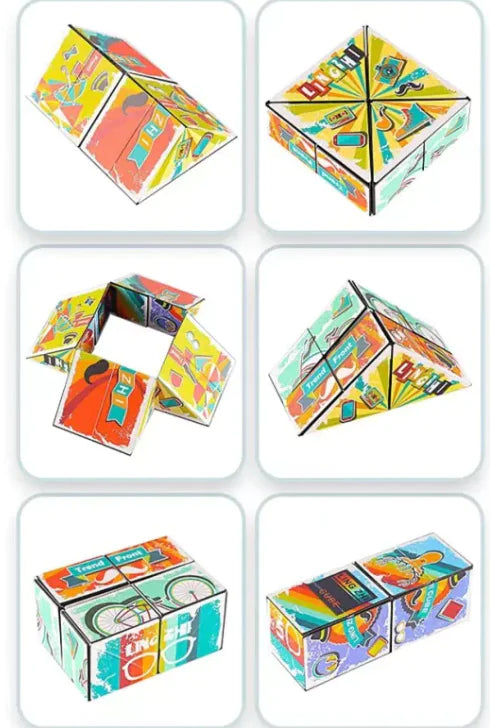 Infinite Geometry Cube — 3D Fidget & Meditation Tool