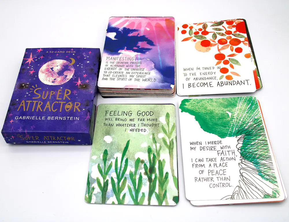 Mystical Purple Tarot Deck — 78-Card Celestial Set with Velvet Bag