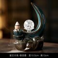 Incense Burner with Moon Design for Home Decor
