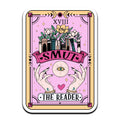The Reader Tarot Sticker Set — Bookish & Mystical (3 Pieces)