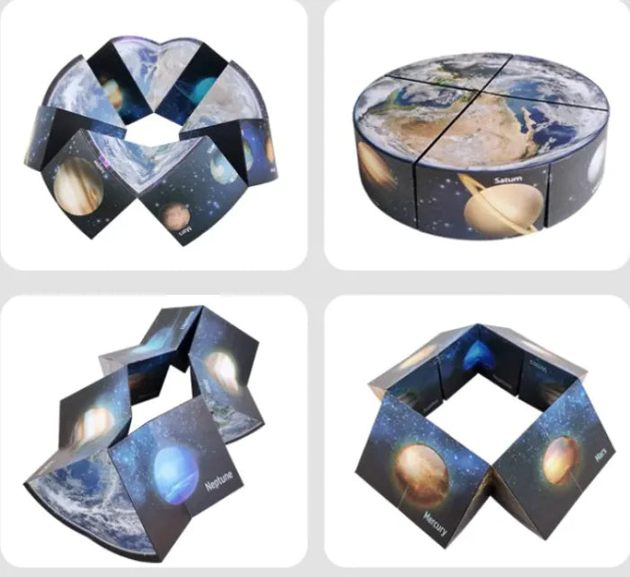 Infinite Geometry Cube — 3D Fidget & Meditation Tool