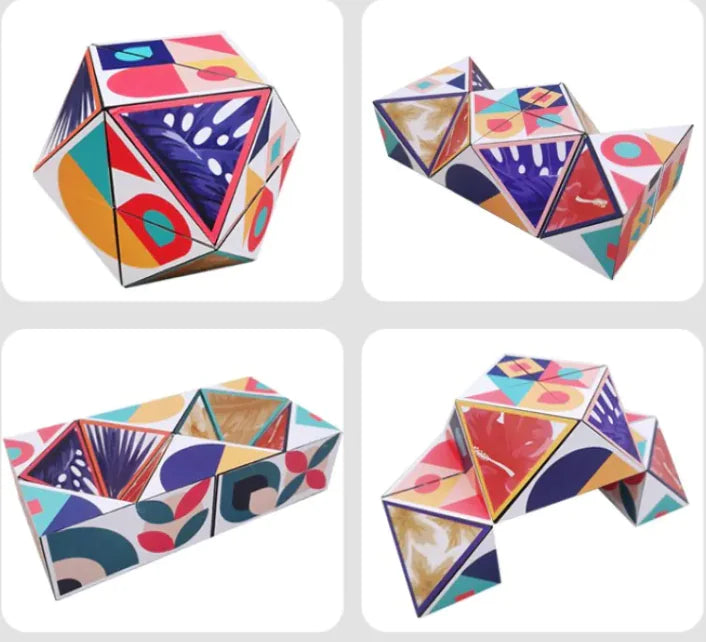 Infinite Geometry Cube — 3D Fidget & Meditation Tool