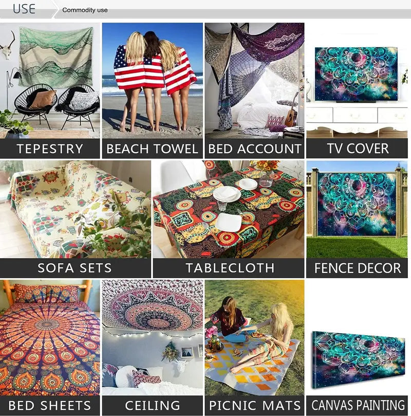 Moon Garden Tapestry