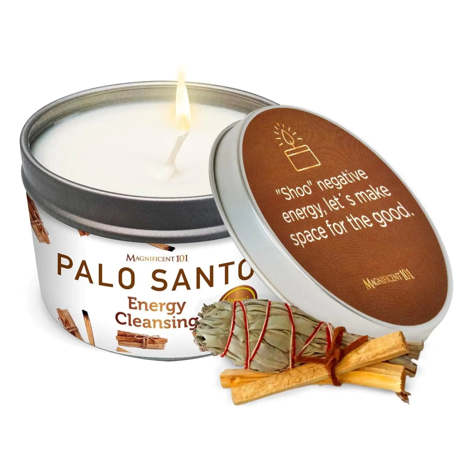 Palo Santo Smudge Candle