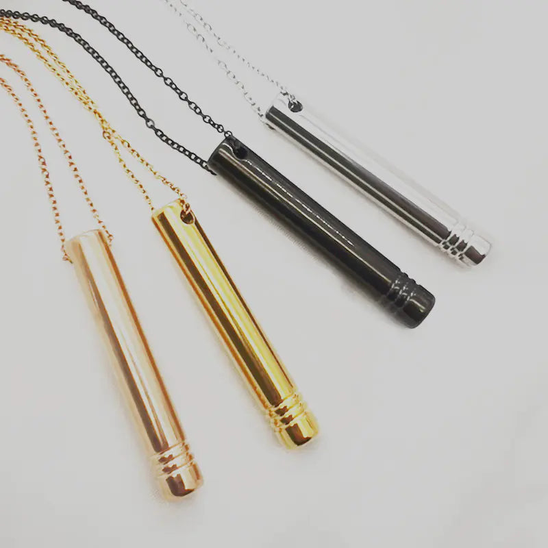 Breathing Necklace for Anxiety Relief | Mindful Meditation Pendant | Stress & Panic Attack Tool | Calming Breathwork Jewelry