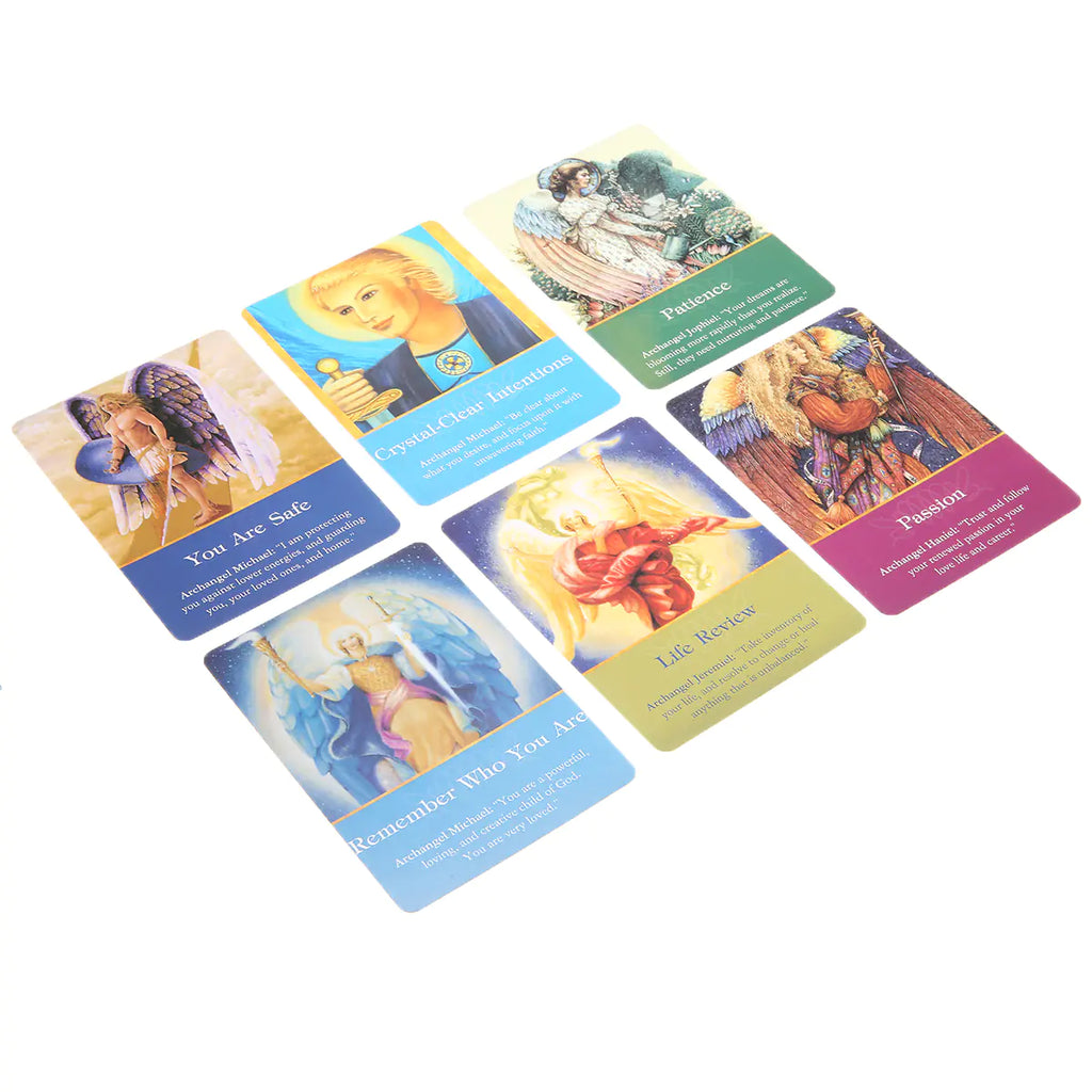 Archangel Oracle Cards Deck | Divine Guidance Tarot | Spiritual Intuition Cards | Angel Messages for Daily Readings