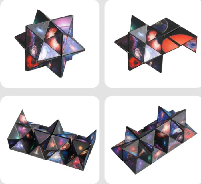 Infinite Geometry Cube — 3D Fidget & Meditation Tool