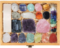 Beginner's Crystal Healing Collection — 21 Piece Chakra Set with Wooden Box