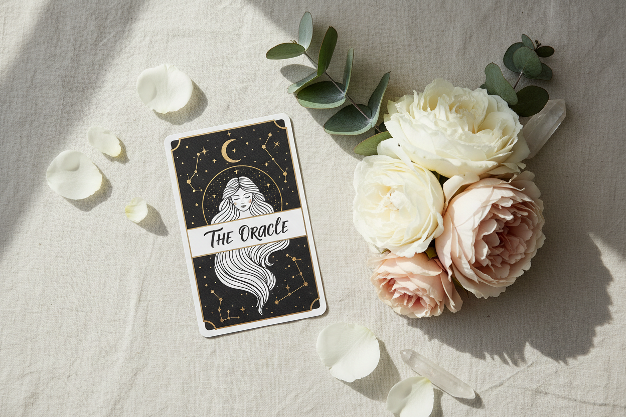 Le Oracle + Bouquet — Channeled Reading & Fresh Flowers