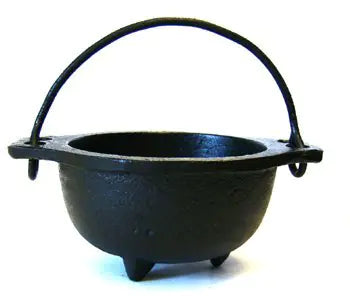 Cast Iron Ritual Cauldron