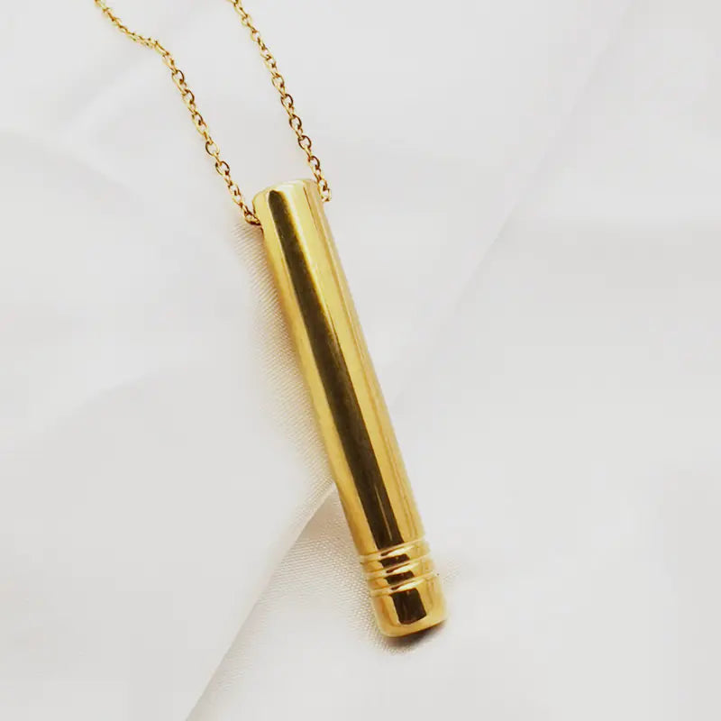 Breathing Necklace for Anxiety Relief | Mindful Meditation Pendant | Stress & Panic Attack Tool | Calming Breathwork Jewelry