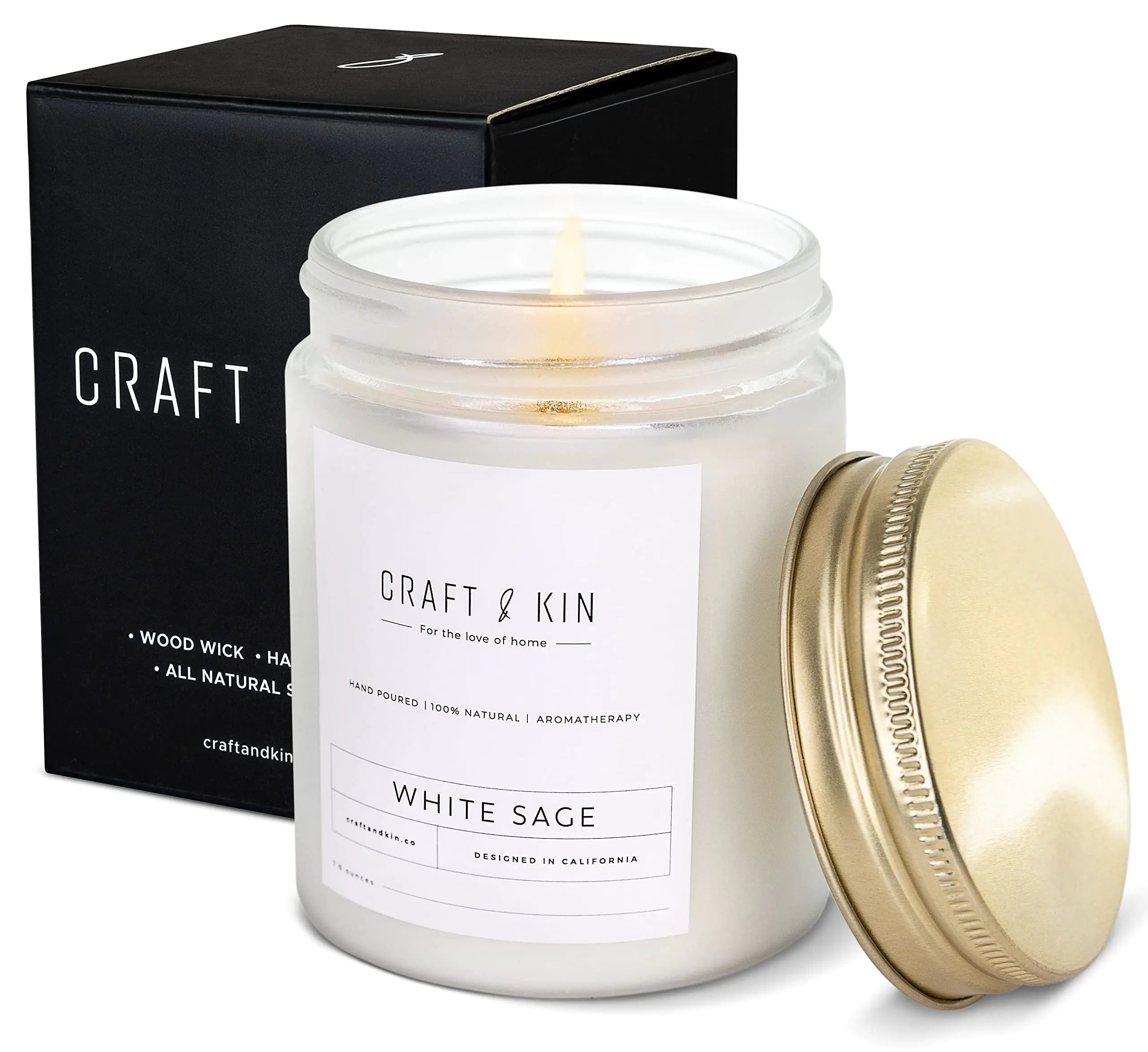 White Sage Cleansing Candle