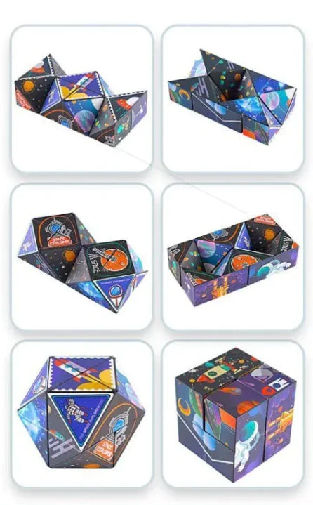 Infinite Geometry Cube — 3D Fidget & Meditation Tool
