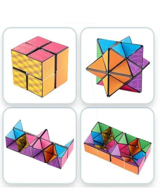 Infinite Geometry Cube — 3D Fidget & Meditation Tool