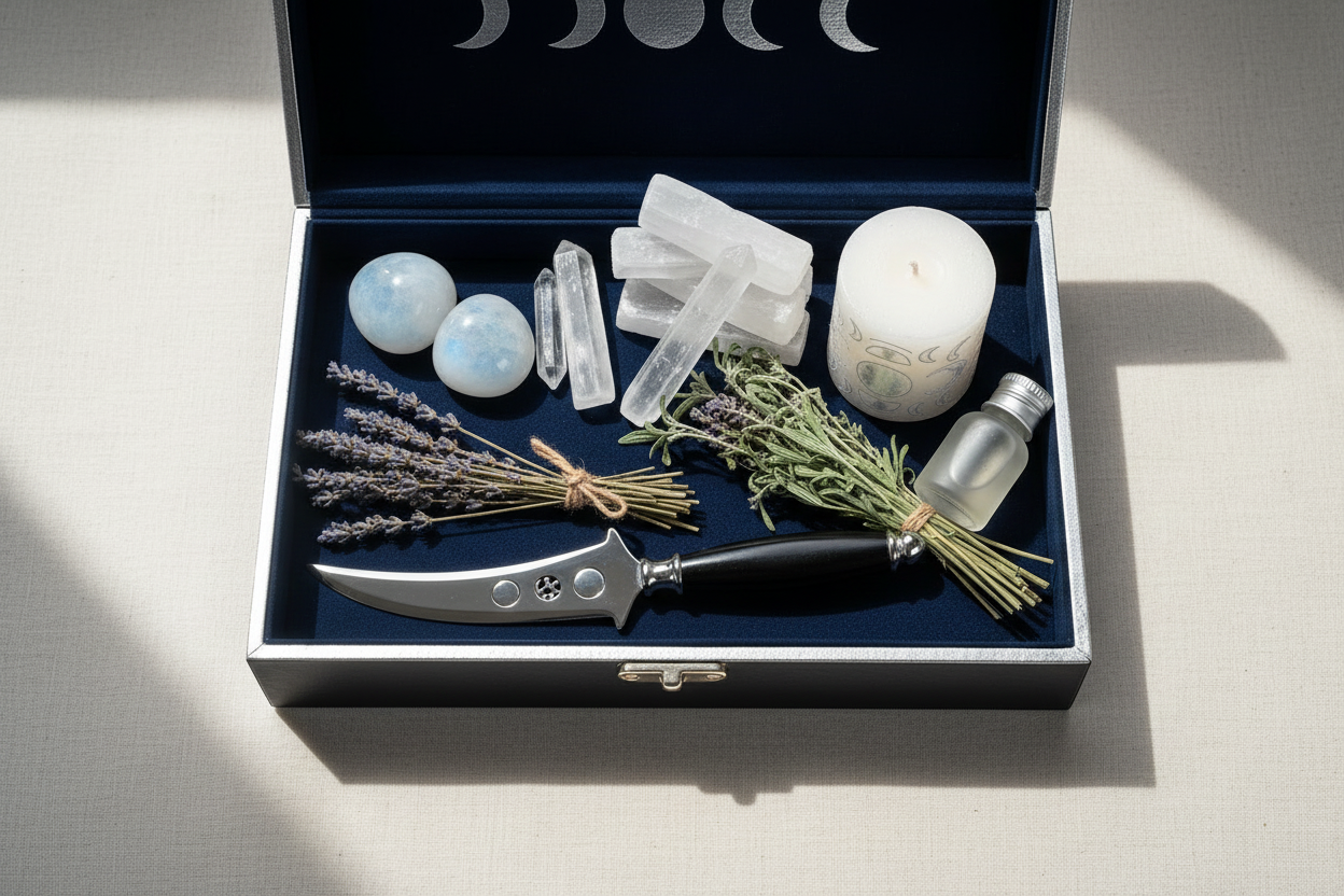 Lunar Ritual Box Editorial Image