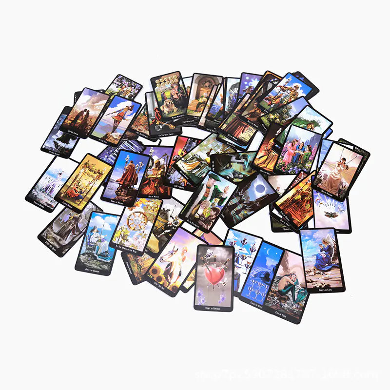 English Tarot Deck for Fortune Telling and Divination