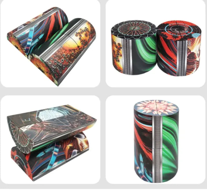 Infinite Geometry Cube — 3D Fidget & Meditation Tool